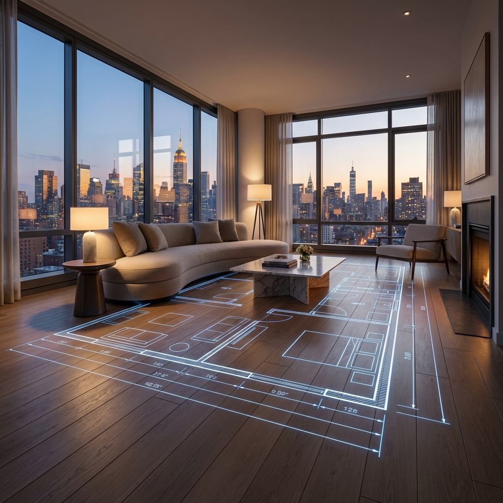 3D Floor Plan Visualization
